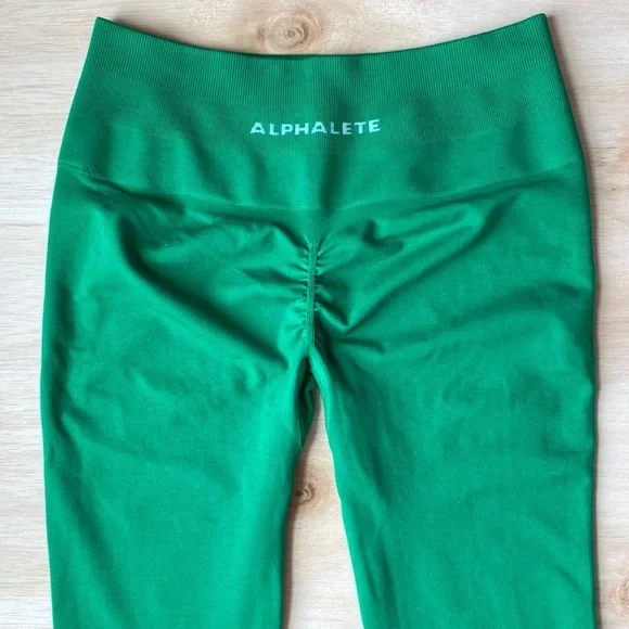 Alphalete Green Leggings - Picture 3 of 7